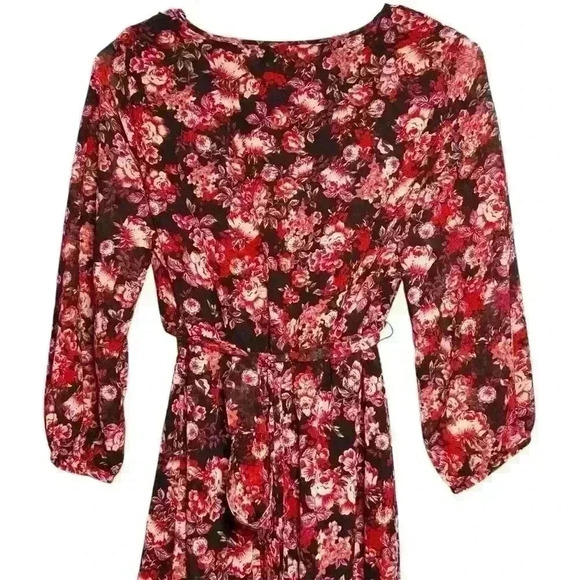 Isabel Maternity Floral Patterned Empire Waist Maxi Dress Size Small - Picture 4 of 10